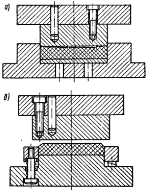Типы штампов для вырубки полиуретаном