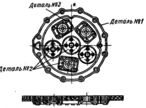 Ленточно-ножевой штамп