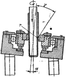 Способ утонения трубчатых деталей качающейся матрицей