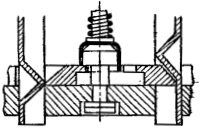 Обрезка секторами клинового штампа